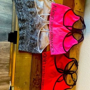 Klein sports bra like new size small bundle